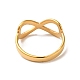Ion Plating(IP) 201 Stainless Steel Infinity Finger Ring for Women(RJEW-G266-13G)-2