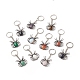 Spider Gemstone Pendant Keychain(KEYC-C015-01)-1