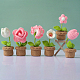 DIY Pot Flower Display Doll Decoration Crochet Kit(SENE-PW0003-081E)-1