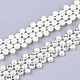 Chapelets guirlande de garniture perles en ABS plastique imitation perle(AJEW-S073-09)-1