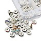 200Pcs 10 Colors Iron Flat Round Spacer Beads Sets(RB-YW0001-07)-2