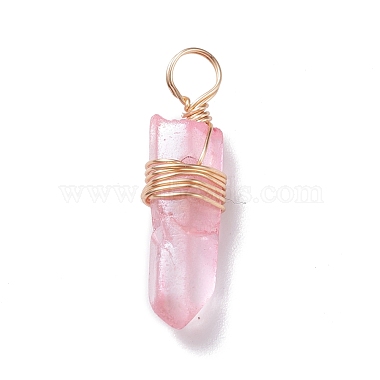 Natural Quartz Pendants(PALLOY-JF01270-01)-2