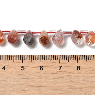 Natural Ferruginous Quartz Beads Strands(G-H297-B13-01)-4