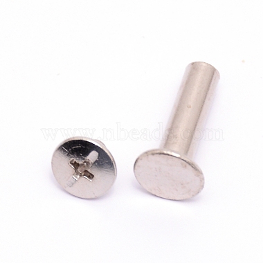 Carbon Steel Snap Rivet Butt Screw(STAS-WH0022-24G-P)-1