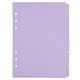 Plastic Discbound Notebook Index Divider Sheets(KY-WH0036-122)-1