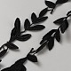 Polyester Leaf Lace Trim(DIY-WH0170-55)-2