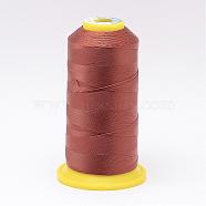 Nylon Sewing Thread, Sienna, 0.4mm, about 400m/roll(NWIR-N006-01C2-0.4mm)