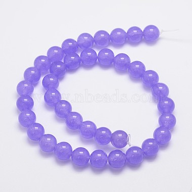 Natural & Dyed Malaysia Jade Bead Strands(X-G-A146-10mm-A19)-2