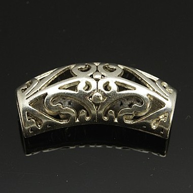 Antique Silver Tube Beads
