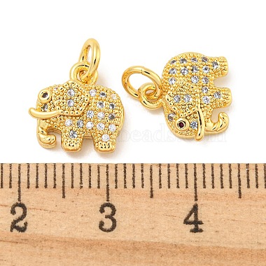 Rack Plating Brass Micro Pave Clear Cubic Zirconia Pendants(KK-B093-02B-G)-3