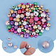 ARRICRAFT 220Pcs 4 Style Opaque Acrylic Beads(SACR-AR0001-13)-4