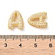 Rack Plating Brass Micro Pave Cubic Zirconia Slide Charms(KK-C084-34G-A)-3