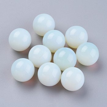 Opalite Beads, No Hole/Undrilled, Round, 17.5~18mm