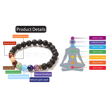 Yoga Chakra Jewelry(BJEW-G554-02D)-2