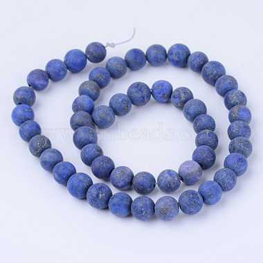 Chapelets de perles en lapis-lazuli naturel(X-G-Q462-8mm-19)-2