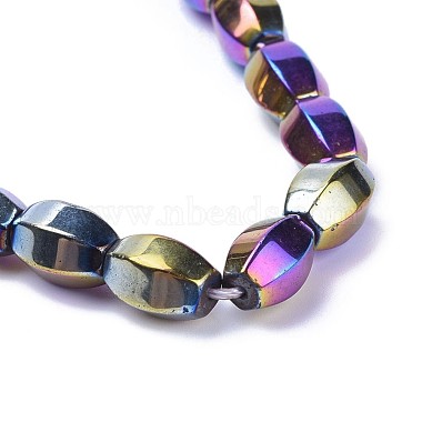 Electroplate Synthetic Magnetic Hematite Beads Strands(G-F624-12)-3