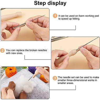 DIY Needle Felting Making Kit(DIY-BC0005-76)-4