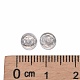 925 noix d'oreille en argent sterling(STER-K167-036S)-4