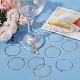 100Pcs 316 Surgical Stainless Steel Wine Glass Charms Rings(STAS-BBC0003-17B)-4