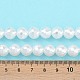 Electroplated Shell Pearl Beads Strands(BSHE-C007-A01-01)-5