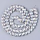 Chapelets de perles en verre galvanoplastique(EGLA-S176-08A-A01)-2
