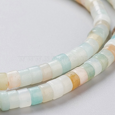 Natural Flower Amazonite Beads Strands(G-F631-A34)-3