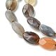 Natural Botswana Agate Beads Strands(G-H004-B02-03)-4