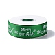 25 Yards Christmas Theme Printed Polyester Ribbon(OCOR-C004-02A)-2
