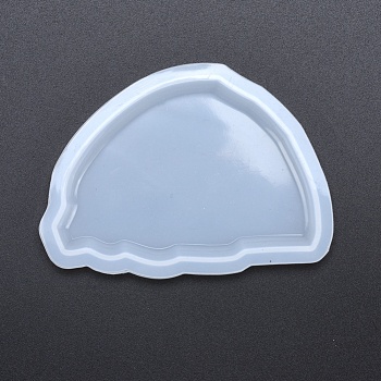 Nuggets Silicone Molds, Resin Casting Molds, For UV Resin, Epoxy Resin Craft Making, White, 87x62x6.5mm