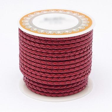 3mm FireBrick Leather Thread & Cord