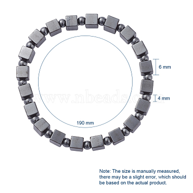 Unisex Stretch Bracelets(X-BJEW-JB04845-03)-2