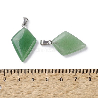 Natural Green Aventurine Pendants(G-C110-05E-P)-3