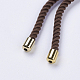 Nylon Twisted Cord Bracelet Making(MAK-F018-14G-RS)-4