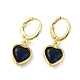 Real 18K Gold Plated Brass Dangle Leverback Earrings(EJEW-L268-006G-06)-1
