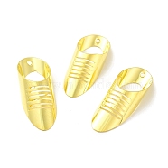 Rack Plating Brass Pendants, Golden, 29x10x6mm, Hole: 1mm(KK-I688-08G)