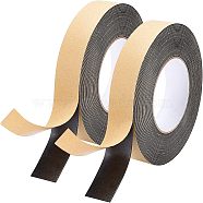 Strong Adhesion EVA Sponge Foam Rubber Tape, Anti-Collision Seal Strip, Black, 10x4mm, 5m/roll(TOOL-FH0001-08-06)