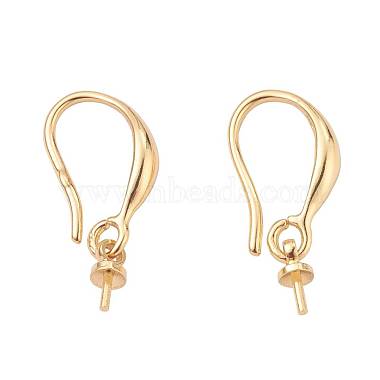 9 Pairs 3 Colors Brass Earring Hooks(KK-ZZ0001-02)-3