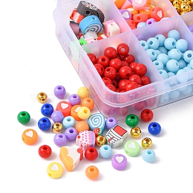 470Pcs Opaque Acrylic Beads(MACR-YW0001-94)-3