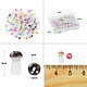 100pcs perles de verre opaques(GLAA-CJ0002-01)-2