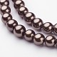 Glass Pearl Beads Strands(HY-8D-B47)-2