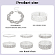 anattasoul 8 pcs 8 ensemble de bracelets de tennis en strass cristal style(BJEW-AN0001-48)-2