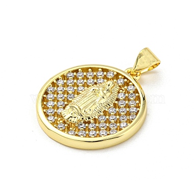 Brass with Cubic Zirconia Pendant(FIND-Z023-09A-01)-2