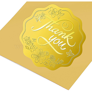 Self Adhesive Gold Foil Embossed Stickers(DIY-WH0211-171)-4