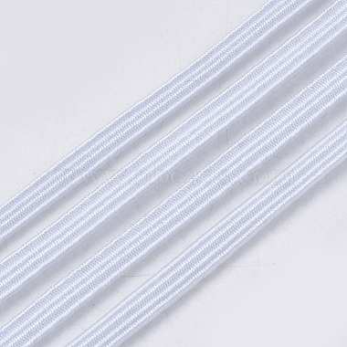 4mm White Elastic Fibre Thread & Cord
