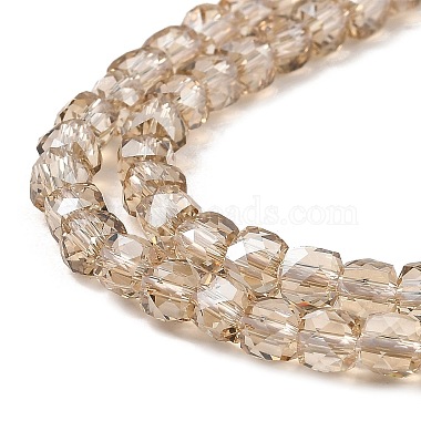 Electroplate Transparent Glass Beads Strands(GLAA-C029-03B-08)-3