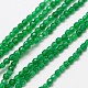 Natural Green Onyx Agate Beads Strands(G-A129-3mm-A04)-1