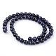Synthetic Blue Goldstone Beads Strands(G-Q462-4mm-28)-2