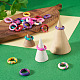 30Pcs Handmade Polymer Clay Finger Rings(RJEW-TA0001-11A)-7