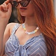 30Pcs UV Plated Opaque Acrylic Beads(OACR-YW0004-20)-6