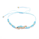 Adjustable Nylon Thread Braided Bead Bracelets(BJEW-JB05156-01)-1
